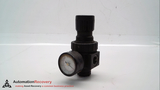 PARKER 05R218AC, REGULATOR, RELIEVING TYPE, 2-125 PSI, GAUGE, 60 SCFM,