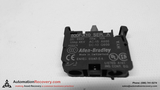 ALLEN BRADLEY 800F-X10 SERIES A, 22.5 MM SCREW CONTACT BLOCK