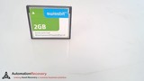 SWISSBIT SFCF2048H1BK1TO-I-DT-553-SMA 2 GB COMPACT FLASH CARD