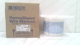 BRADY PS-187-150-WT-S PERMASLEEVE PS WIRE MARKERS