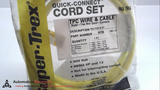 TPC WIRE & CABLE 84706 SUPER-TREX MINI QUICK CONNECT CORDSET