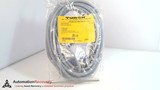 TURCK RSCD RJ45 440G-6M, ETHERNET CABLE ASSEMBLY, U-97940