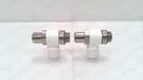 SMC AS2211F-G02-08W2-X395 PK OF 2, ELBOW TYPE FLOW CONTROL FITTING