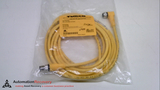 TURCK WKC 4.4T-4-RSC 4.4T/S101, CABLE, 4 METERS, MALE/FEMALE, STRAIGHT