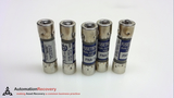 BUSSMANN FNA-1/2 DUAL-ELEMENT TIME-DELAY FUSE, 1/2A, 125V