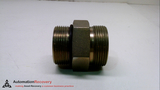 PARKER 20 F5OLO-S, STRAIGHT THREAD CONNECTOR, CONNECTOR A: 1-1/4
