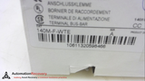 ALLEN BRADLEY 140M-F-WTE,  SERIES A, TERMIAL BLOCK, 600VAC, 120A