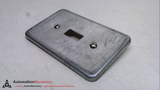 APPLETON FSK-1TS  TOGGLE SWITHC COVER, 1 GANG, STEEL