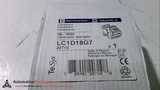 TELEMECANIQUE LC1-D18G7 CONTACTOR NON-REVERSING 18A 3P 120VAC 50/60HZ