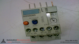 SIEMENS 3RU1116-0CB0 CLASS 10 THERMAL OVERLOAD RELAY 0.18...0.25 A 1NO