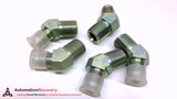 PARKER 6-6VTX-S  TRIPLE-LOK FLARE JIC TUBE FITTINGS, 3/8