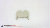 SIEMENS 8WA1011-1DF11, TERMINAL BLOCK, 2.5MM, 800V
