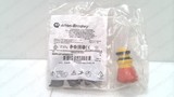 ALLEN BRADLEY 800FP-LMT44PN3RX11S SER B, RED TWIST RELEASE PUSH BUTTON