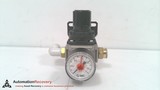 SMC AR25K-F03BG-X2009, MODULAR REGULATOR W/ BACKFLOW FUNCTION