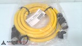 AMPHENOL SINE SYSTEMS P30165-M4, DOUBLE-ENDED CORDSET; 4M/9P; M/F/STR