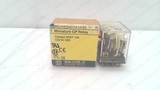SQUARE D 8501RSD44M1P14V53, MINIATURE GP RELAY, 24V DC COIL, 4PDT