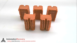 SIEMENS 8WA1 011-1BG22 - QTY 50, ALPHA-FIX THROUGH-TYPE TERMINAL BLOCK