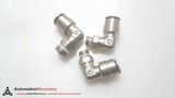 CAMOZZI 6520-8-1/8 , PUSH-IN SWIVEL ELBOW FITTING