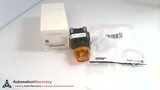 ALLEN BRADLEY 800H-QRH2A SERIES H, 30 MM PILOT LIGHT PUSH BUTTON