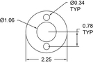 FREER NAAMS SPACERS DSCP077-E180