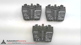 SIEMENS 3SB3403-0A , CONTACT BLOCK W/ 2 CONTACTS
