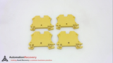 WEIDMULLER WDU 4  TERMINAL BLOCK,  FEED THROUGH,  4MM,