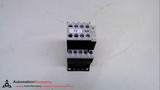 SIEMENS 3RT1015-1BB44-3MAO, CONTACTOR, 3 MAIN CURRENT POLES, 18A