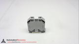 ALLEN BRADLEY 1492-J35, CIRCUIT FEE THROUGH BLOCK, 35 MM, GRAY, 690 V