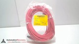 TURCK RSCD RJ45 440RD-11M, ETHERNET CABLE ASSEMBLY, UX02340