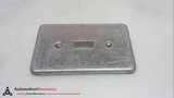APPLETON FSK-1TS, TOGGLE SWITCH COVER, 1 GANG, STEEL