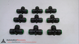 SMC KRT12-00 , KR FLAME RESISTANT, UNION TEE FITTING