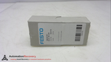 FESTO VMEM-BTC-M32C-M-G18, BALL ACUTATED VALVE, 3/2 CLOSED