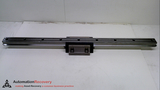 THK SHS35C ATTACHED PART GUIDE RAIL - 670MM - GUIDE BLOCK, LENGTH: 124