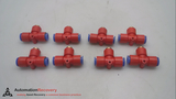 SMC KEB10  VALVE, REIEF 1-TOUCH FITTING, RED