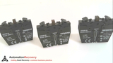 SIEMENS 3SB3400-0A , CONTACT BLOCK W/ 2 CONTACT ELEMENTS