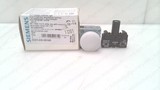 SIEMENS 3SB3 648-6BA60, 22 MM ROUND WHITE LED INDICATOR LIGHT