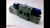 AUTOMATIC VALVE 407D67S39DS3-DB7-F WITH ATTACHED PART MANIFOLD BASE