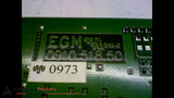 EGM 0910.518.50, COMMUNICATIONS MODULE BOARD, SCPU-06/AD