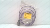 TURCK RSSW D9S/T 456-2M, DOUBLE ENDED CORDSET, U-07195
