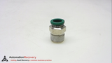 PARKER W68PLP-6-8, MALE PUSH-TO-CONNECT, 3/8