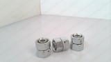 PARKER GZ18LCF - PACK OF 3, LIGHT STRAIGHT STEEL TUBE FITTING