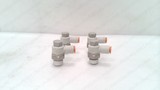 SMC AS2201F-N02-07SA PACK OF 4, FLOW CONTROL ELBOW FITTING
