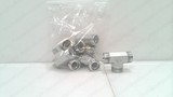 PARKER T18LCFX - QTY 7, TUBE TO TUBE HP HYDRAULIC FITTING, 18 MM