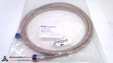 PASTERNACK PE3607-144, COAX CABLE, N MALE TO N MALE, 3 METERS, STRAIGH