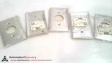 HUBBELL SA720  WALLPLATE 1-GANG