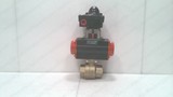 JOMAR JV-60 PNEUMATIC ACTUATOR W/ JOMAR ASM-200 LIMIT SWITCH