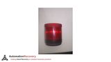 ALLEN BRADLEY 855T-B24FN4, SER C, RED FLASHING INCANDESCENT LIGHT