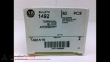 ALLEN BRADLEY 1492-N16  TERMINAL BLOCK END BARRIER, FOR