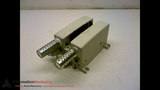 SMC PNEUMATIC MANIFOLD BASE W/ ATTACHED MUFFLERS