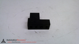 MISUMI APR045M, PIN RETAINER, L-SHAPE, 4 FACE HOLES, 2 TAPED HOLES